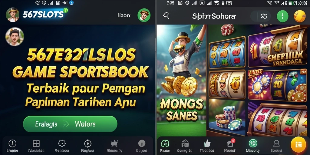 Tampilan gameplay menyenangkan di aplikasi <strong>567SLOTS</strong> dengan pilihan taruhan yang beragam.
