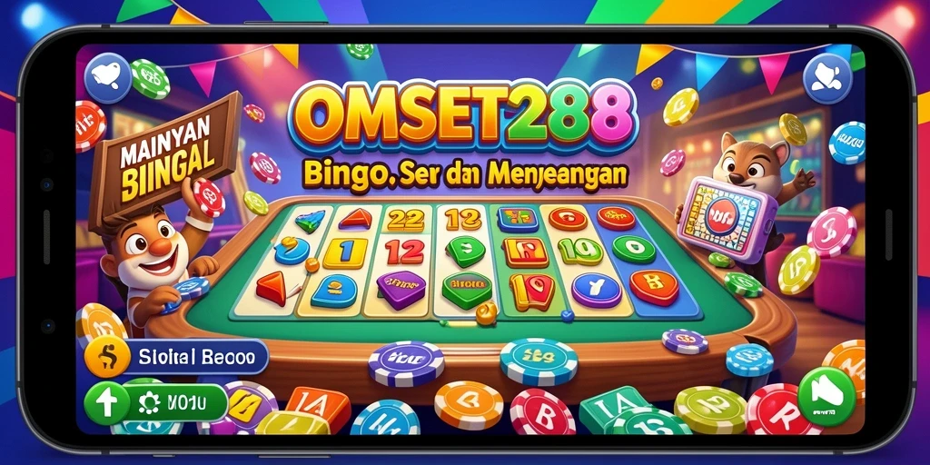 Tampilan gameplay Bingo yang seru dan interaktif di OMSET288.