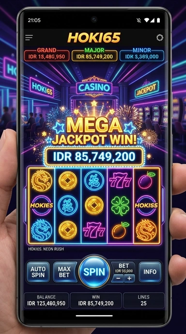 Proses unduh mudah dan cepat di hoki65.